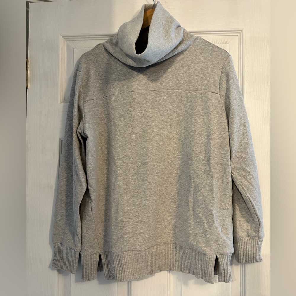 Southern Tide funnel neck sweatshirt.